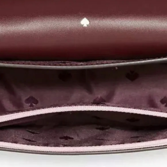 NWT Baby Pink Love Birds Crossbody Kate Spade New York Love Bag Chain Strap - Picture 13 of 16